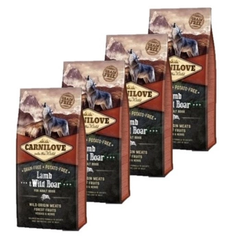Carnilove Lamb & Wild Boar for Adult 4x1,5kg