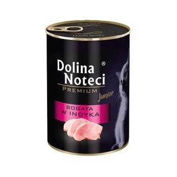 Dolina Noteci Premium Junior pre mačky s vysokým obsahom morčacieho mäsa 400g