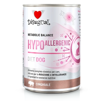 Disugual mokré krmivo pre psov veterinárne hypoalergénne diviačie (dospelé) 400 g