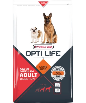 VERSELE-LAGA Opti Life Adult Digestion Medium&Maxi 12,5kg