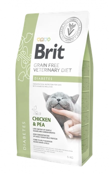 Brit gf veterinary diets cat diabetes 400g