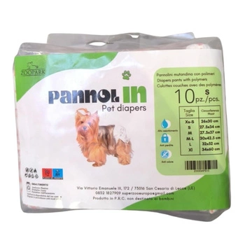 PannolIN plienky pre sučky veľkosť S 10 ks/balenie