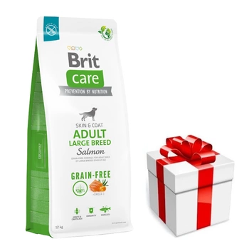 BRIT CARE Dog Grain-free Adult Large Breed Salmon 12kg + PREKVAPENIE PRE VÁŠHO PSA