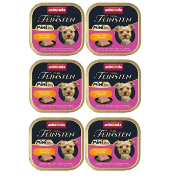 ANIMONDA Vom Feinsten mini dospelá kura/hus/petržlen 6x100g