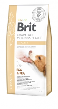 Brit gf veterinary diets dog Hepatic 2kg