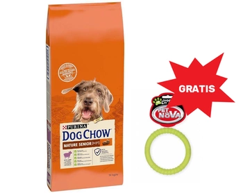 PURINA Dog Chow Mature Senior Lamb 14kg + hračka pre psa GRATIS