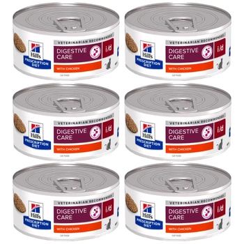 HILL'S  Prescription Diet Feline i/d 6x156g