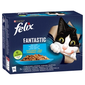 FELIX Fantastické rybie želé príchute: 12x85g
