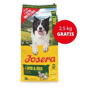 JOSERA Adult Lamb & Rice 12,5+2,5 kg