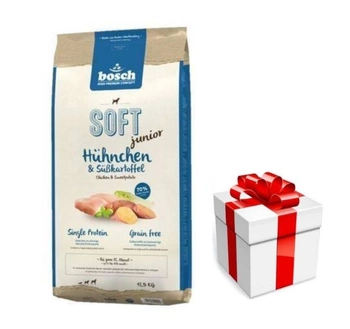 Bosch Soft Junior Chicken & Sweet Potato 12,5 kg + prekvapenie pre vášho psa ZDARMA