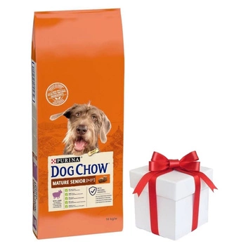 PURINA Dog Chow Mature Senior Lamb 14kg + ZADARMO prekvapenie pre psa!
