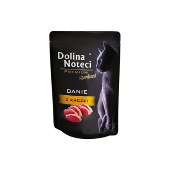 Dolina Noteci kačica Premium - pre sterilizované mačky 85g