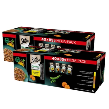 Sheba Nature's Collection Poultry Jelly Flavours - vlhké krmivo pre mačky 80x85g