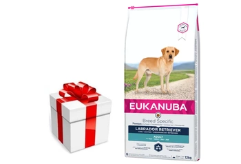 EUKANUBA Dospelý labradorský retriever 12kg + prekvapenie pre vášho psa ZDARMA