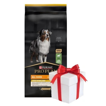 PRO PLAN Light Sterilised krmivo pre dospelých psov všetkých veľkostí bohaté na hovädzie mäso 14 kg + Prekvapenie pre psa ZADARMO!