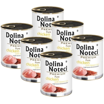 Dolina Noteci Premium Čisté kuracie mäso s ryžou 6x800g