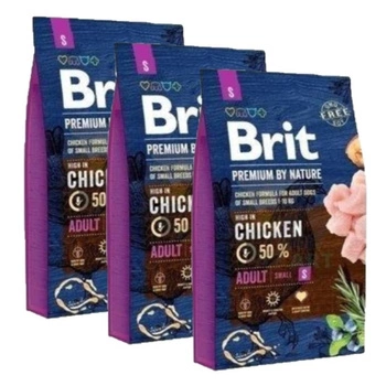 BRIT Premium By Nature Adult S 3x8kg