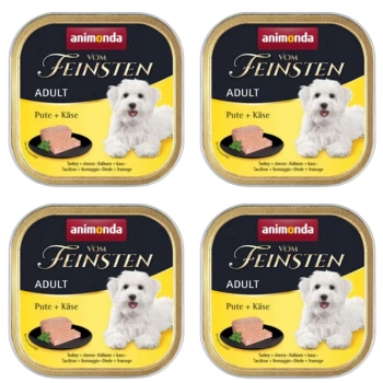 ANIMONDA Dog Vom Feinsten Dospelá morka so žltým syrom 22x150g