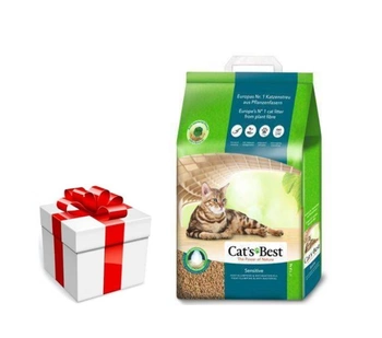 JRS Cats Best Sensitive 20l / 7,2kg + prekvapenie pre mačku ZDARMA