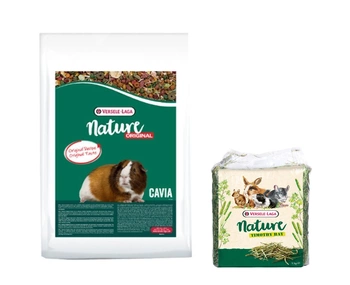 VERSELE-LAGA Cavia Nature Original 9kg + Timothy Hay 1kg