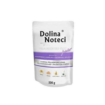 Dolina Noteci PREMIUM pre malé plemená JUNIOR bohatá na králičiu pečeň s jeleními jazýčkami 100g