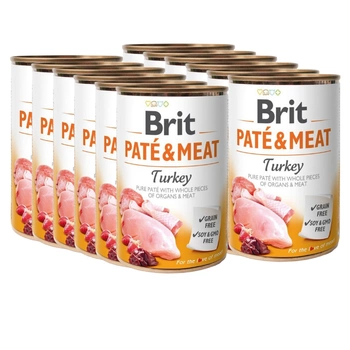 BRIT PATE & MEAT TURKEY 12x400g