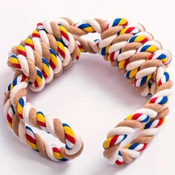 Hračka pre psa, bavlnené lano, veľké, xxl, 60 cm