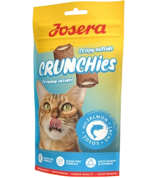 JOSERA Crunchies - s lososom (maškrta pre mačky) 60g