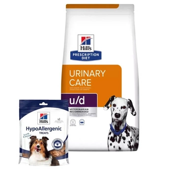 HILL'S PD Prescription Diet Canine u/d Urinary Care 10kg + pochúťka ZDARMA!