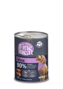 PetRepublic Fine Meat pokrm z morčacieho mäsa 400g pre psov