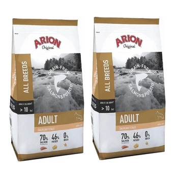 Arion Original Grain-Free Adult Salmon & Potato - Losos so zemiakmi 2x12 kg