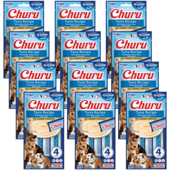 INABA Dog Churu (na rybej báze) Recept s tuniakom 12x(4x14g)