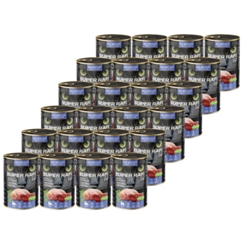 DOLINA NOTECI Super Rafi Cat P&F s prepeličou a králičou pečeňou 24x400g