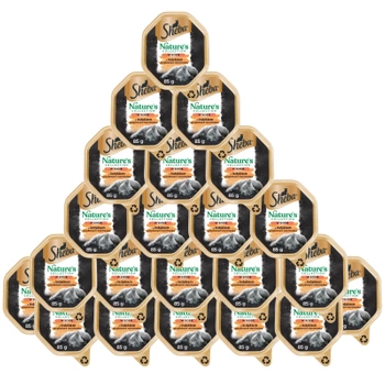 SHEBA® Nature's Collection Turkey Sauce - vlhké krmivo pre mačky - zásobník 22x85g