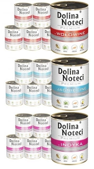 Dolina Noteci PREMIUM 30x800g (jahňacie + hovädzie + morčacie)