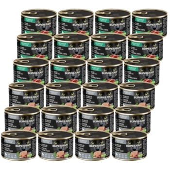 DOLINA NOTECI Super Rafi Cat P&F Mix príchutí pre sterilizované mačky 24x185g