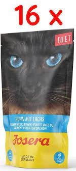 JOSERA Kuracie filé s lososom 16x70g