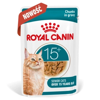 ROYAL CANIN mokré krmivo pre mačky, Senior Aging 15+, omáčka 12x85g