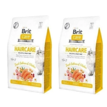 BRIT Care Cat Grain-Free Haircare 2x400g