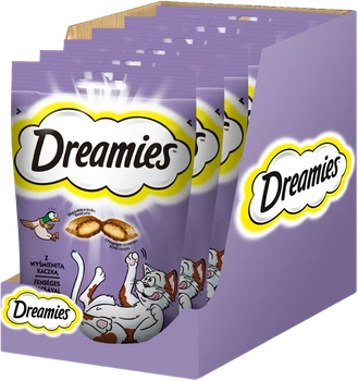 DREAMIES 6x60g - pochúťka pre mačky s lahodnou kačacinou