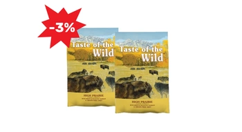 TASTE OF THE WILD High Prairie 2x12,2kg -3%