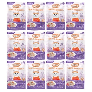 MOOCHIE Healthy & Wellness Tuna Recipe Lobster In Jelly (Calm & Wellness - Mier a pohoda) 12x70 g