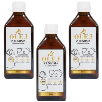 LAB V Lososový olej obohatený o vitamíny 3x250ml