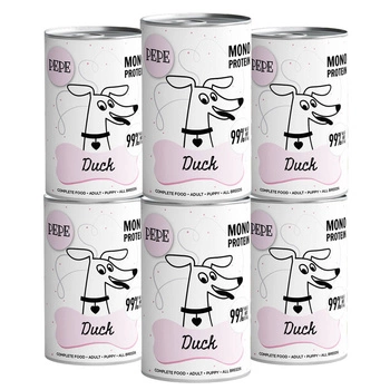PEPE MONO PROTEIN Duck (kačica) 6x400g