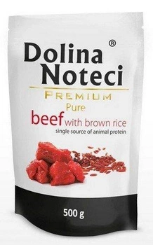 Dolina Noteci Premium Pure Beef s hnedou ryžou 500g