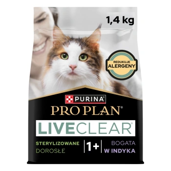 Veterinárne krmivo PRO PLAN pre mačky s hmotnosťou 1,4 kg