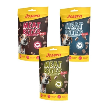 Josera Meat Bites Mini Zmes chutí 3x70g