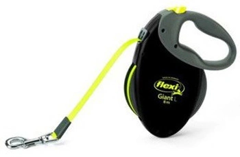FLEXI Vodítko Giant M, opasok 8 m do 25 kg - čierne