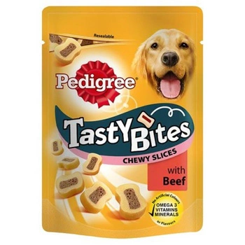 PEDIGREE Tasty Bites Chewy Slices 155g