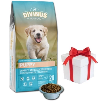 Divinus Puppy 20kg + prekvapenie pre psa ZDARMA!